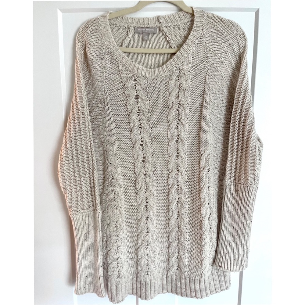 Banana Republic Cable Knit Sweater | Size Medium